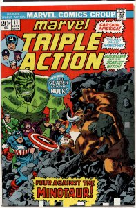 Marvel Triple Action #11 (1973) The Avengers