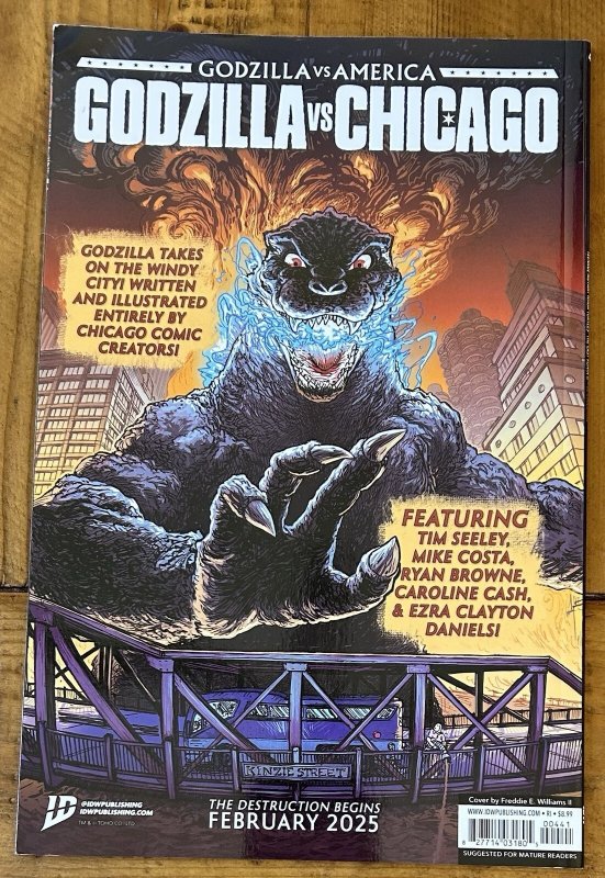 The Last Ronin II Re-Evolution #4 1:25 Variant Ri Freddie Williams NM TMNT