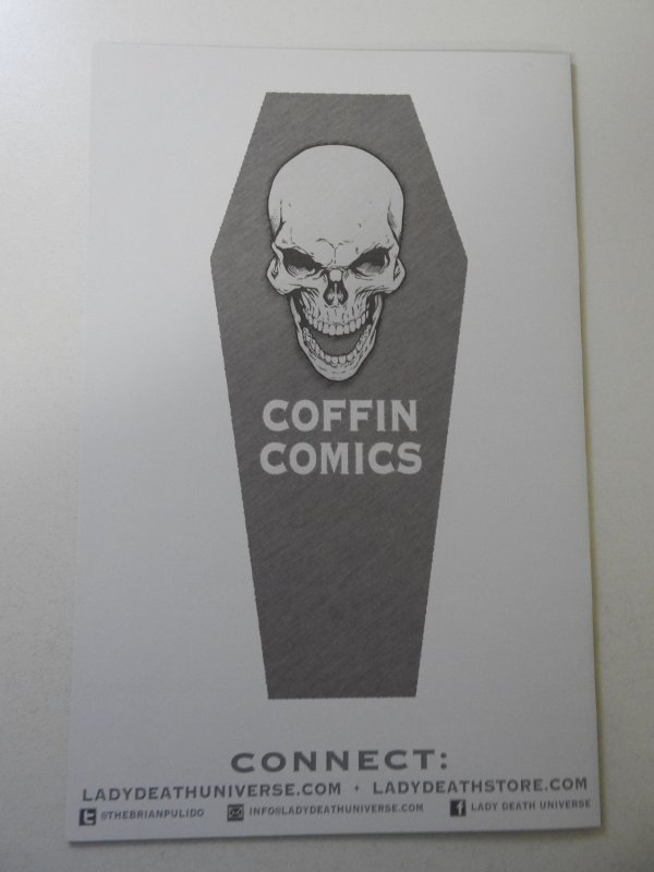 Lady Death Gallery #1 Meghan Hetrick Commission NM- Cond! W/ COA!