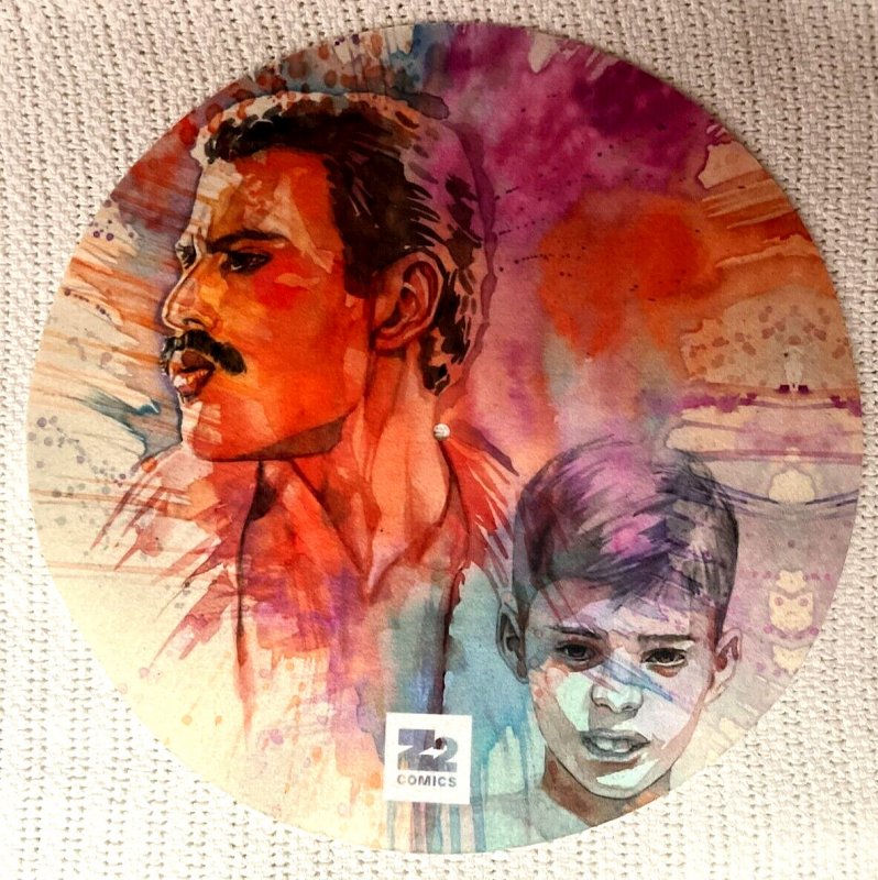 ?~Z2~FREDDIE MERCURY~SHADOWS ILLUMINATED~DELUXE EDITION w/PRINTS/SLIPMAT/PIN~?