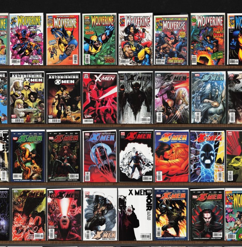Huge Lot 150+ Comics with X-Men 2099, Wolverine, Astonishing X-Men & More!