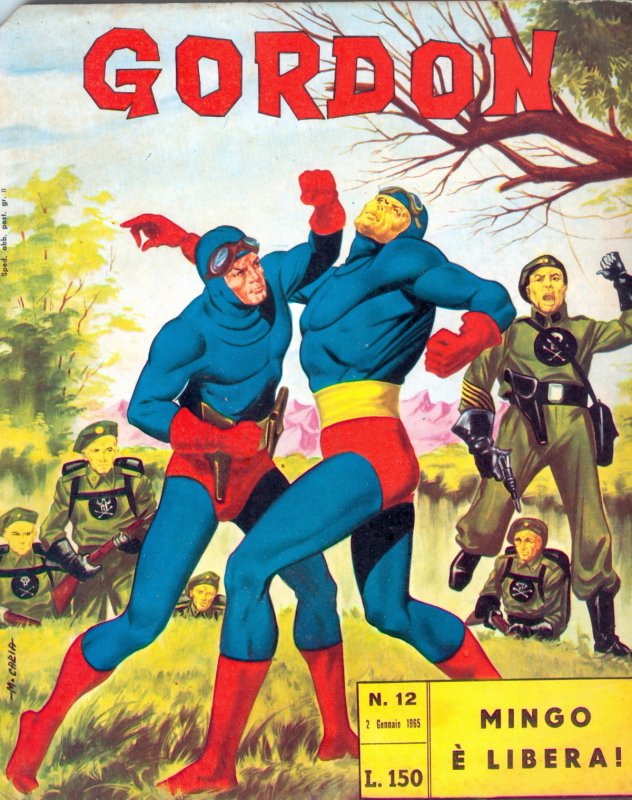 Gordon (Italian Flash Gordon) #12 Magazine (all color)