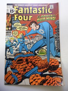 Fantastic Four #115 (1971) VG Condition moisture stain inner fc