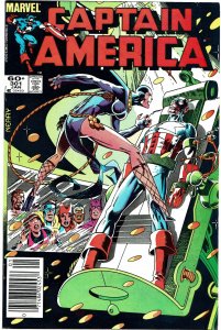 Captain America #301 Newsstand  NM