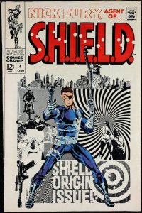 SHIELD   (1968 Series)  (MARVEL) #4 Good Comics Book