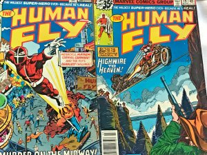 HUMAN FLY#9-19 FN/VF LOT 1978 (8 BOOKS) MARVEL BRONZE AGE COMICS