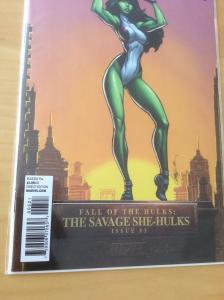 SAVAGE SHE HULKS 3, NM+ (9.4 - 9.6) 1ST PRINT, CAMPBELL VARIANT, HEROIC AGE