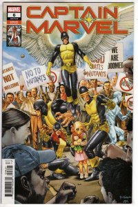 CAPTAIN MARVEL #6 SUAYAN MARVELS 25TH TRIBUTE VAR
