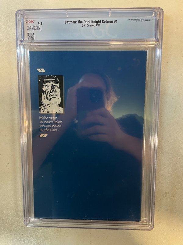 CGC 9.8 Batman: The Dark Knight Returns #1 1st Print