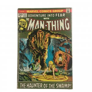 Adventure into Fear #11 Man-Thing 1st Nexus of all Realities Appearance 1972 Key