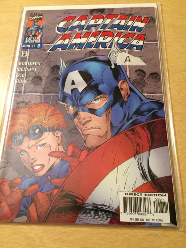 Captain America #8 Heroes Reborn