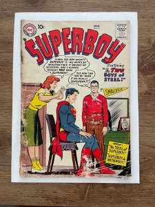 Superboy # 63 GD/VG DC Silver Age Comic Book Superman Batman Flash Arrow 19 MS3