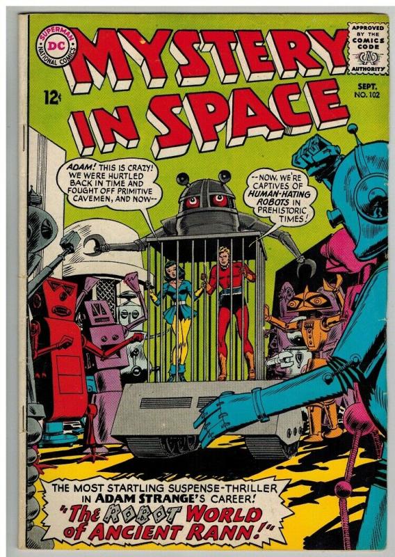 MYSTERY IN SPACE 102 VG September 1965