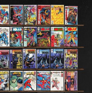 Huge Lot 150+ Comics with Shadowman, Warchild, Action Comics, Valor & More!