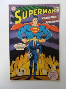 Superman #201 (1967) VG condition