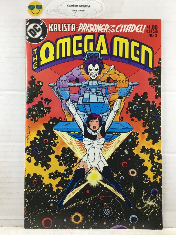 The Omega Men #3 (1983) vfn super key 1 st App Lobo