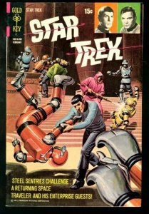 STAR TREK #13 ORIGINAL ENTERPRISE .1972 HIGH GRADE COPY VF-