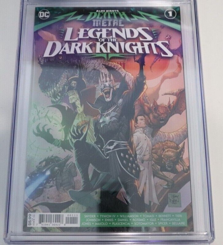 Dark Nights Death Metal Legends of the Dark Knights #1 Robin King CGC 9.8