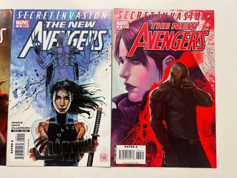3 The New Avengers Marvel Comic Books # 38 39 40 Thor Hulk Spiderman 76 JS28