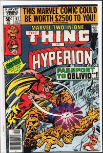Marvel Two-in-One #67 (1980) Hyperion