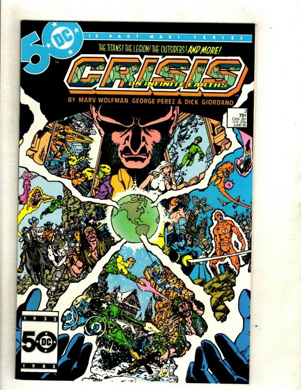 Crisis Infinite Earths Complete DC Comics Series #1 2 3 4 5 6 7 8 9 10 11 12 HJ9