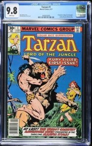 Tarzan #1 1977 Marvel Comics CGC 9.8 White Pages 009