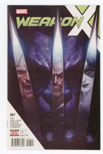 Weapon X #7 (2017 v3) Greg Pak 1st Weapon H NM