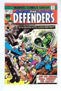 Defenders #23 Valkyrie Hulk Doctor Strange Marvel (1975) VG