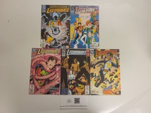 5 Legionnaires DC Comic Books #15 17 19 20 21 56 TJ27
