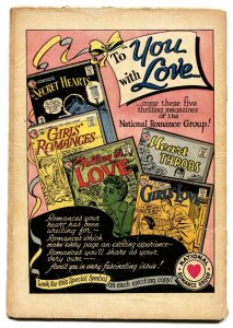 FALLING IN LOVE #11 comic book 1957-DC ROMANCE COMICS-CAKE SALE