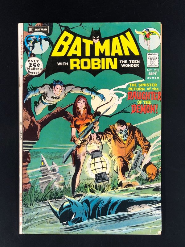 Batman #235 (1971) VG+ 2nd App Ras Ah Ghul and Talia Ah Ghul Neal Adams