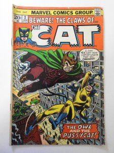 The Cat #2 (1973) VG Condition moisture stain