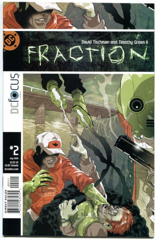 FRACTION #1 2 3 4 5 6, NM+, Tischman, Power suit,  thugs, agency