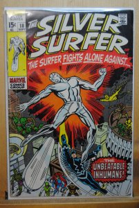 The Silver Surfer #18 (1970) The Inhumans !!