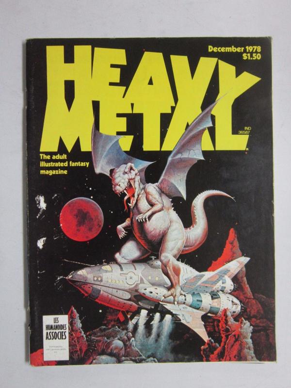 Heavy Metal Magazine - all 12 different average 6.0/FN (1978)