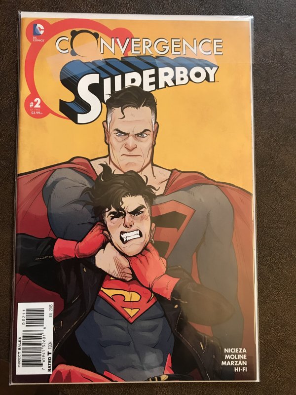 Convergence Superboy 1,2 Complete Mini-Series Set 2015