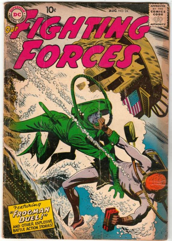 Our Fighting Forces #24 (Aug-57) VG/FN Mid-Grade 