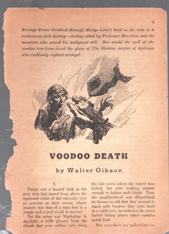 Shadow 6/1944-VooDoo Death by Maxwell Grant or Walter Gibson