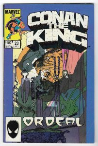Conan the King #23 Direct Edition (1984)