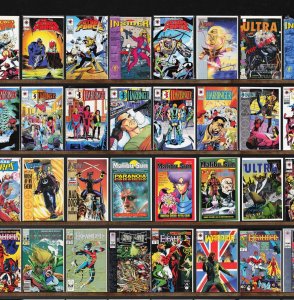 Huge Lot 150+ Comics with Rai, Excalibur, Harbinger, Secret Weapons & More!