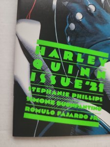 HARLEY QUINN VOL 4 ISSUE 21 TASK FORCE XX PART 4 RYAN SOOK HOMAGE VARIANT