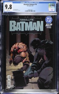 (2024) ABSOLUTE BATMAN #10 1st Print Cover ‘A’ CGC 9.8 WP