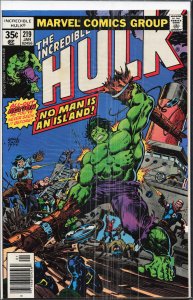 The Incredible Hulk #219 (1978) Hulk