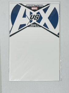 Avengers Vs. X-Men #1 (2012) Blank Variant SP21