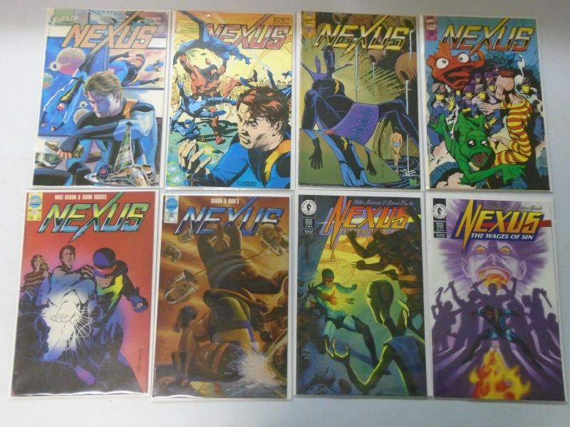 Nexus comic lot sets and singles 37 different issues 8.0/VF
