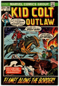 Kid Colt Outlaw #164 VF 8.0 Bronze Age Marvel 1972 Western