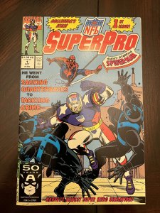 NFL Superpro #1 Direct Edition (1991) - NM