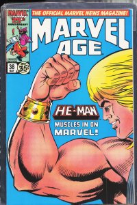 Marvel Age #38 (1986) He-Man