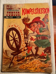 Classics Illustrated Junior #512 Rumpelstiltskin