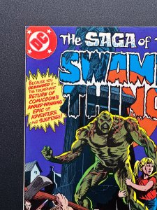 The Saga of Swamp Thing #1 (1982) Premiere issue/Origin Key - FN/VF